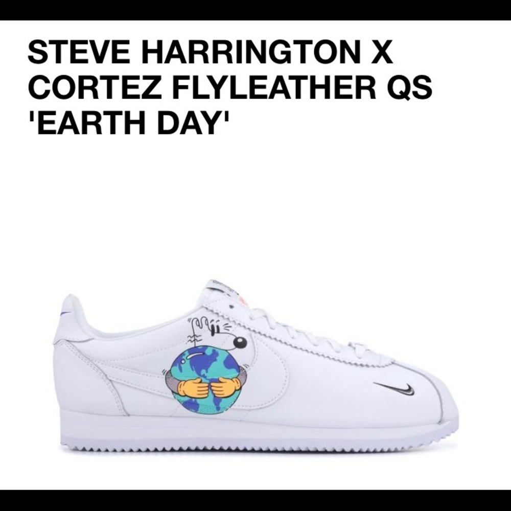 Nike Cortez Steven Harrington “Earth Day” sneakers